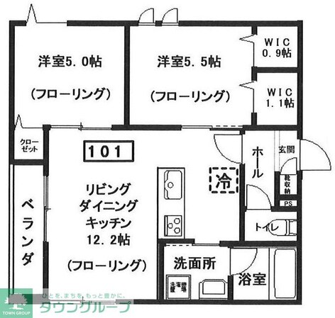 仮)へーベルメゾン中央5丁目北棟の物件間取画像